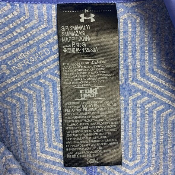 Under Armour ColdGear Survivor Hybrid Vest Womens S Small UA Hyacinth Fitted - Picture 9 of 13